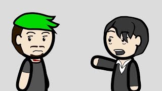 quotDODGEquot Darkiplier vs Antisepticeye Animated [upl. by Ifen]