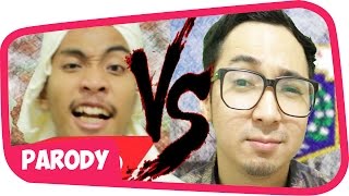 AHOK vs GUBERNUR TANDINGAN Parodi Epic Rap Battle AHOKvsGubernurTandingan [upl. by Richmound]