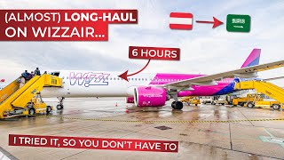 Low prices worth suffering for Flying to Saudi Arabia on WIZZAIRs Airbus A321neo  BRUTALLY HONEST [upl. by Mistrot]