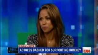 Actress Stacey Dash Tweets Endorsement of Mitt Romney For President [upl. by Uhn922]