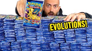 Opening Pokemon Cards But Its a Mountain of Evolutions [upl. by Orwin]