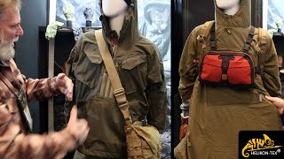 Helikon Tex ShotShow 2020  Swagman Roll Poncho Pilgrim Anorak [upl. by Eicirtap]