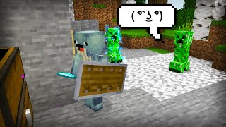 Minecraft Creepers Exploding Compilation  Ruining Peoples Day by Blowing Up amp Creeper Jumpscares [upl. by Notsej]