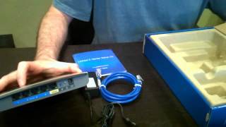 Unboxing Linksys E2500 Advanced Dual Band N600 Router [upl. by Alita615]