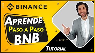 CÓMO Enviar y Recibir BNB en BINANCE ✔  Tutorial  Por Roberto Sanz [upl. by Anirres]