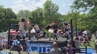 Xcite Wrestling 8424 Spiedie fest battle royal part 3 [upl. by Nilra]