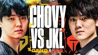 GENG VS TES  LPL VS LCK  CHOVY VS JACKEYLOVE  MSI 2024  CAEDREL [upl. by Stodder]