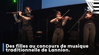 Des filles au concours de musique traditionnelle de Lannion Edition An Taol Lagad du 22 avril 2024 [upl. by Ora]