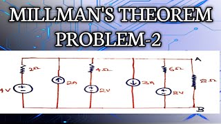 How to solve Millmans theorem problem problem 2 [upl. by Ailecec]