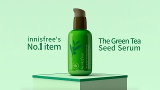 The Green Tea Seed Serum  No 1 Serum from innisfree [upl. by Santoro]