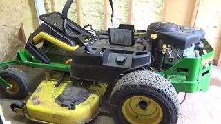 Oil change seriesNext up John Deere Z355R Zero turn Mower [upl. by Mot]