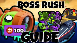 BLOONARIUS Off the Coast 100 Pops  BTD6 Boss Rush Stage 3  Chocbox [upl. by Eerbua]