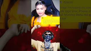 Payal gaming vs chiku gaming 🥺 Total gaming funny superchat💓😂totalgaming [upl. by Rockie]