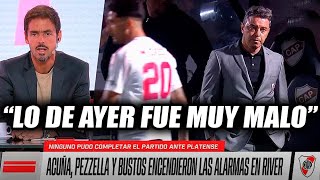 Mariano Closs sobre el mal partido de River contra Platense  Tema ACUÑA  PEZZELLA Y BUSTOS [upl. by Gregoire]