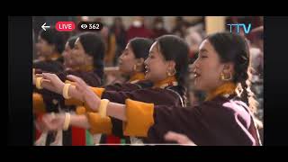 Kyirong Song  TIPA  10 DEC CELEBRATION video courtesy TTVTibetTV [upl. by Iaoh102]