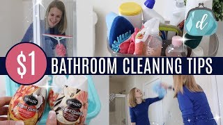 1 CLEANING TIPS 💙 Bathroom Deep Clean amp Organize with Me feat Renuzit [upl. by Anilorac561]