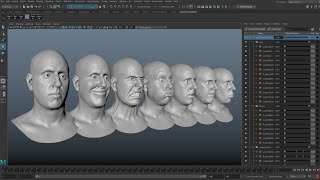 Introduction to Creating Facial Blendshapes in Maya With Derrick Sesson [upl. by Wons]