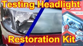 Visbella Headlight Restoration Kit Cloudy Headlight Restoration [upl. by Eartha]