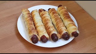 Air Fryer Frankfurter Chicken Rolls [upl. by Shawnee]