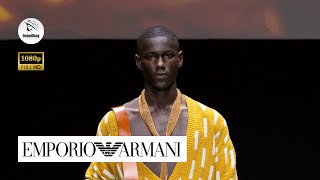 Défilé Emporio Armani 👗  PrintempsÉté 2025  Milan Fashion Week 🇮🇹 [upl. by Marleen177]