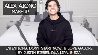 Intentions Dont Start Now amp Love Galore by Justin Bieber Dua Lipa amp SZA  Alex Aiono Mashup [upl. by Ehcar]