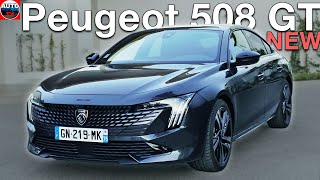 All NEW 2024 Peugeot 508 GT  Visual REVIEW interior exterior [upl. by Hacceber]