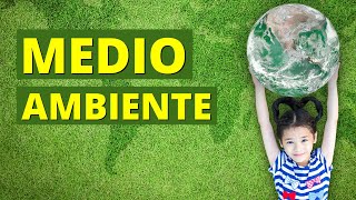 ¿Qué es el MEDIO AMBIENTE y cómo cuidarlo Características e importancia 🌳 [upl. by Thirza]