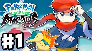 Pokemon Legends Arceus  Gameplay Walkthrough Part 1  Hisui Region Intro Nintendo Switch [upl. by Eadas]