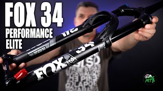 Discounted FOX Suspension FOX 34 Performance Elite Quick Check  FIT4 Damper [upl. by Enelad]