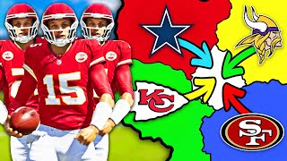 NFL Imperialism Every team is 1 PLAYER [upl. by Hayila284]