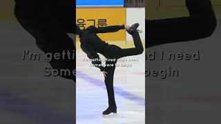 Sunghoon figure skating edit sunghoonedit enhypenedit figureskating shorts fypシ゚ [upl. by Tandie]