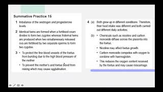 KSSM Form 4 Chapter 15 Sexual Reproduction Development and Growth in Humans and Animals part 11 [upl. by Naujik]