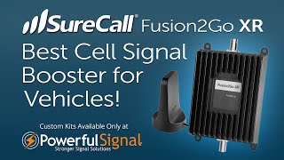 SureCall Fusion2Go XR Best Mobile Cell Signal Booster [upl. by Ciprian]