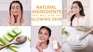 The Most Common Natural Ingredients For Glowing Skin  Glamrs Skin Care Secrets [upl. by Jeffery]