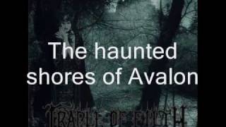 Cradle of Filth  Haunted Shores with lyrics [upl. by Nnayram]