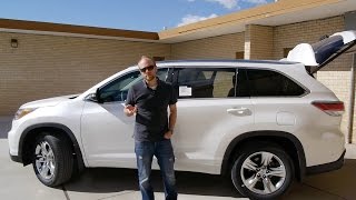 2015 Toyota Highlander Limited AWD Is it any different Full Review and Test [upl. by Danya]