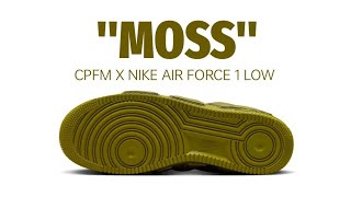 Nike CPFM Air Force sneaker review [upl. by Teragramyram858]