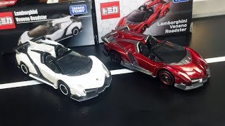 Hot Kustoms Review Tomica Lamborghini Veneno Roadster Asia Exclusive [upl. by Luapleahcim]