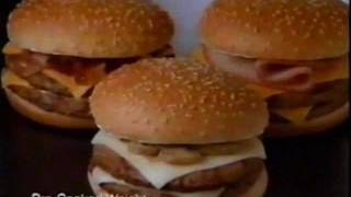 1987 Burger King Hot Toppers Commercial [upl. by Lacram]