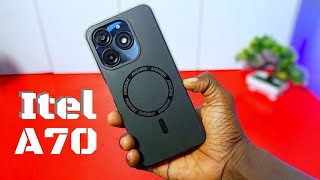 Itel A70 Awesome Black Colour 4812GB Ram 128GB Rom Unboxing [upl. by Clary]