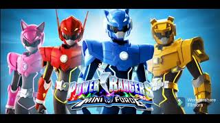 Power Rangers Miniforce S1 Theme Song [upl. by Annaik]