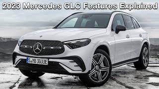 All New 2023 Mercedes GLC All Features Explained [upl. by Bridgid]