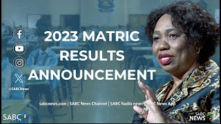 2023 Matric results announcement [upl. by Walburga489]