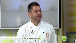 A tatárbifsztek vegán módra  20150429  tv2hufem3cafe [upl. by Yrro]