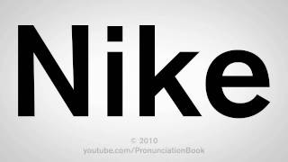 How To Pronounce Nike [upl. by Auqinal]