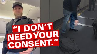 DEA Caught RedHanded Airport Intimidation [upl. by Elmaleh606]