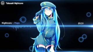 Nightcore  Maps Cover [upl. by Brendin]