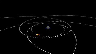 Black Hole ZoomWhirl Orbit 302 [upl. by Pollard75]