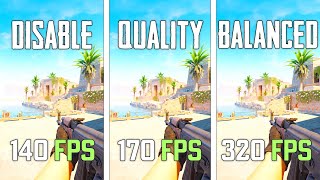 Counter Strike 2  FidelityFX Super Resolution  Quality vs Balanced vs Performance [upl. by Joktan]