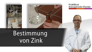 Bestimmung von Zink  Praktikum Anorganische Chemie [upl. by Hayifas796]